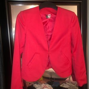 Red blazer